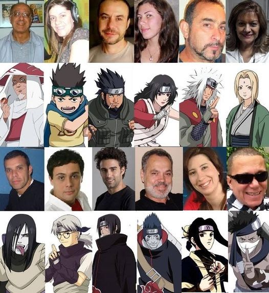 Dubladores de Naruto Parte 2 - Mundo da Dublagem